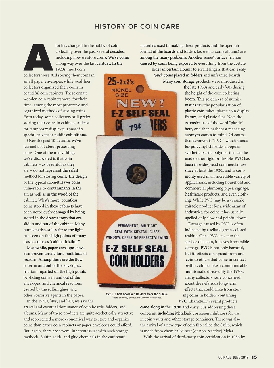 COINage Magazine Preview Pages