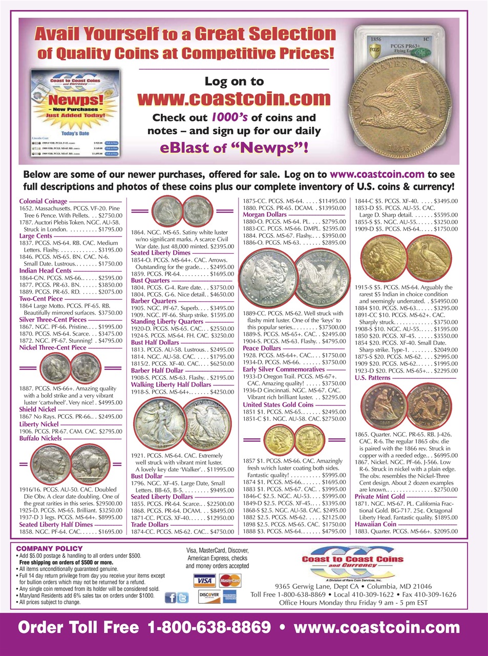 COINage Magazine Preview Pages