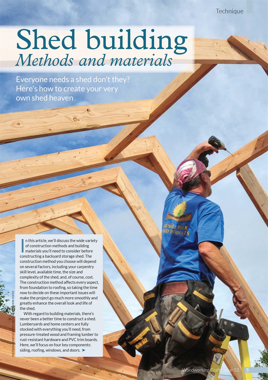 Woodworking Crafts Magazine Preview Pages