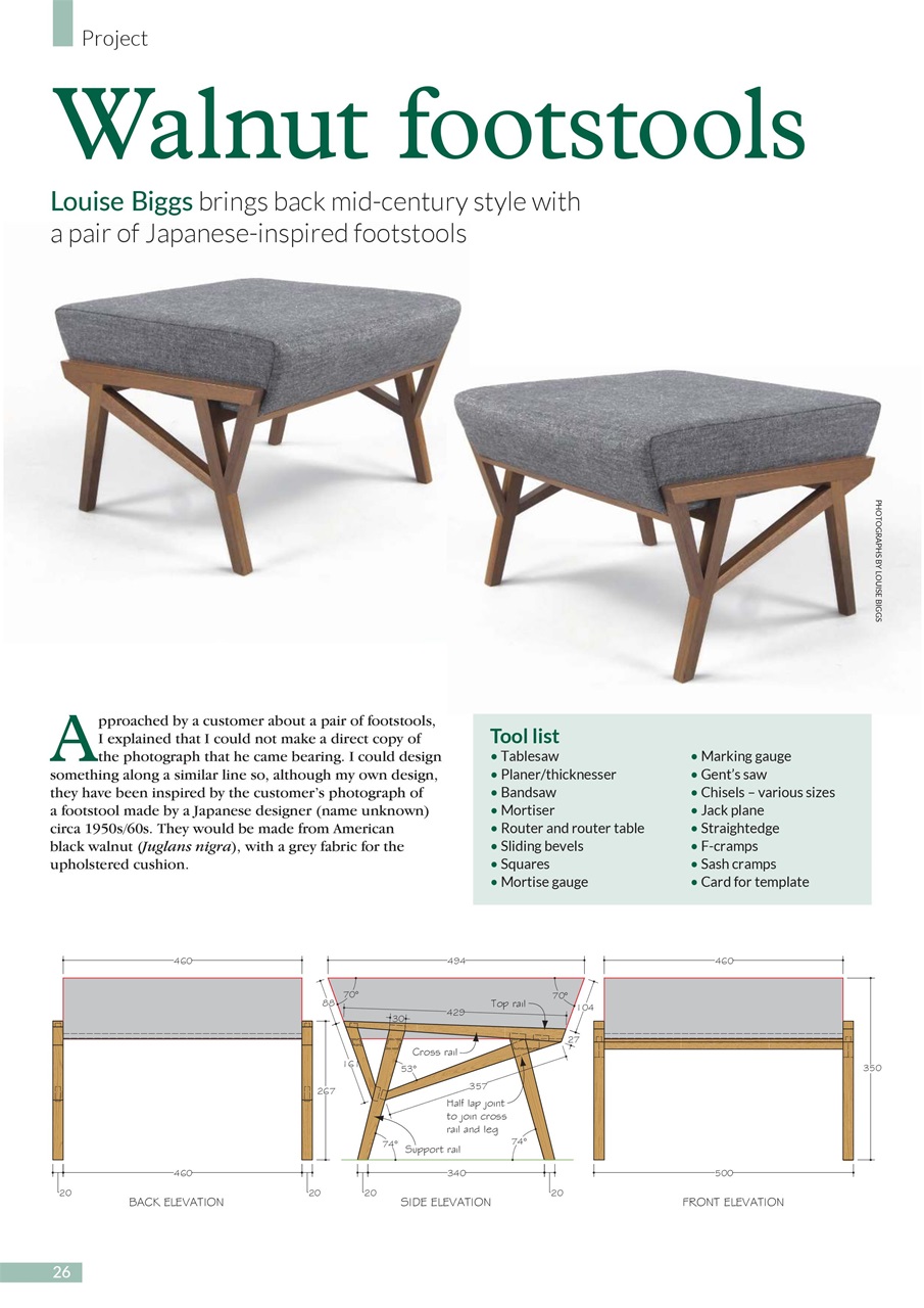 Woodworking Crafts Magazine Preview Pages