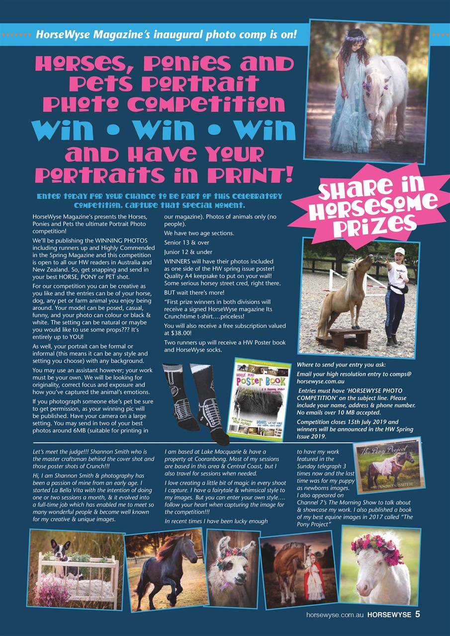 HorseWyse Magazine Preview Pages