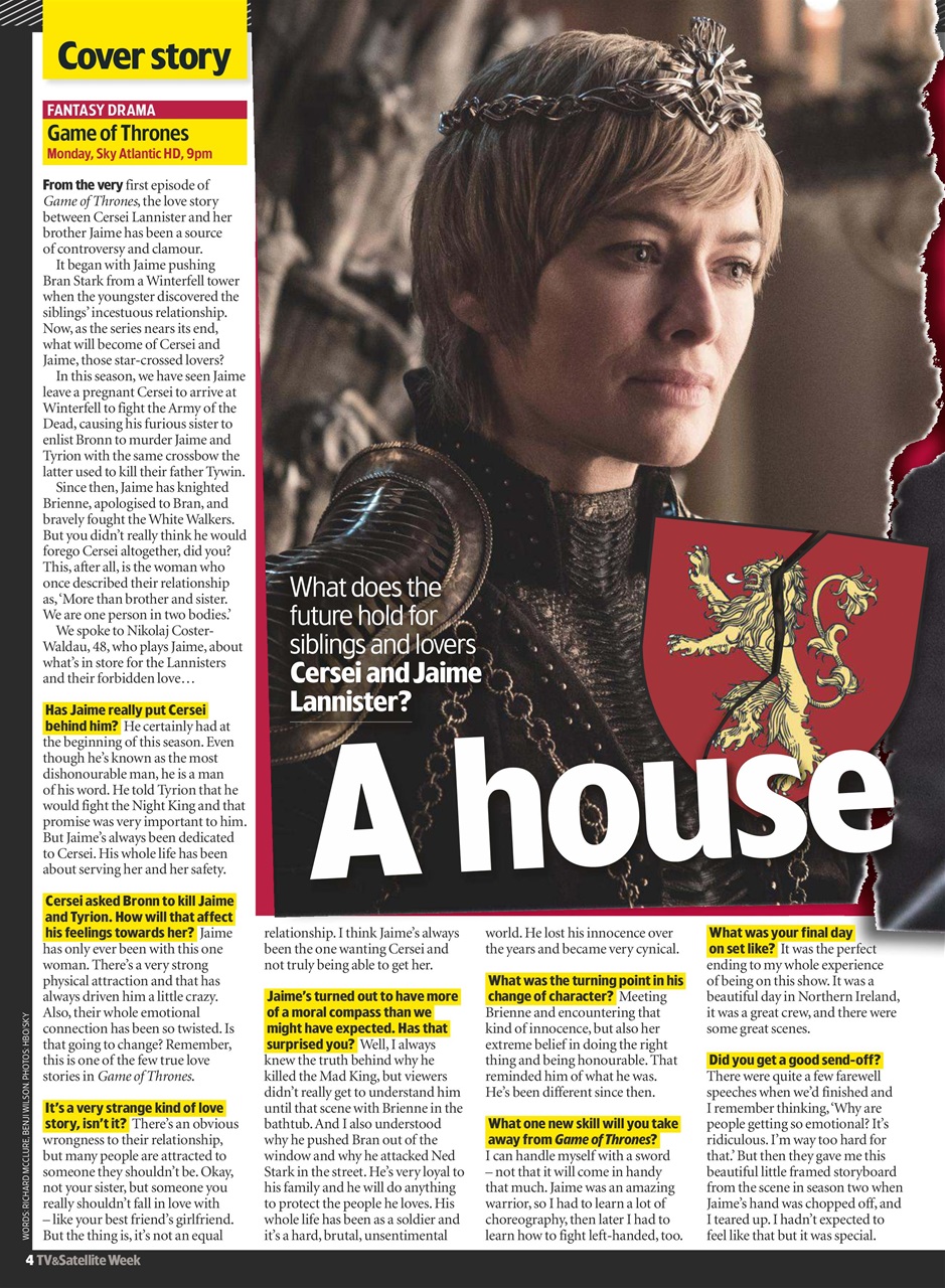 TV & Satellite Week Preview Pages