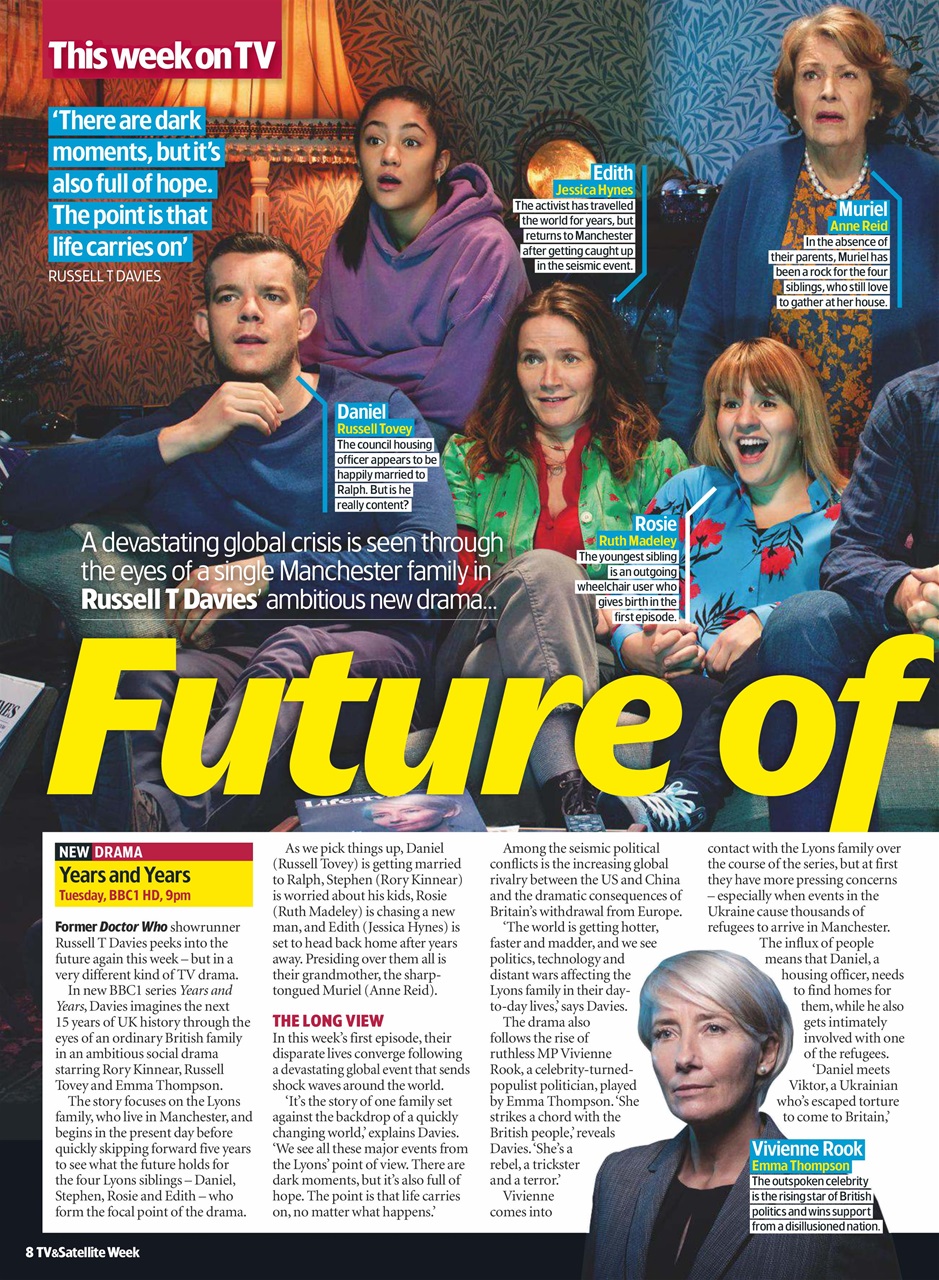 TV & Satellite Week Preview Pages