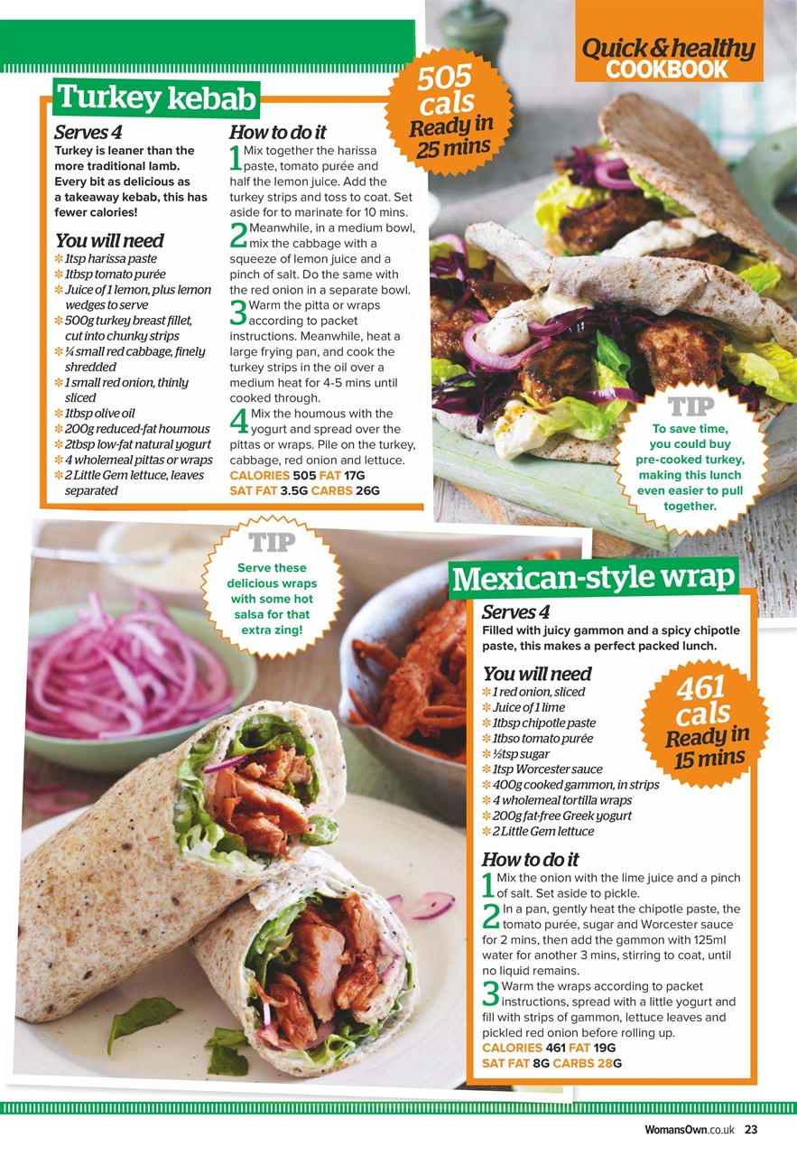 Woman's Own Lifestyle Special Preview Pages