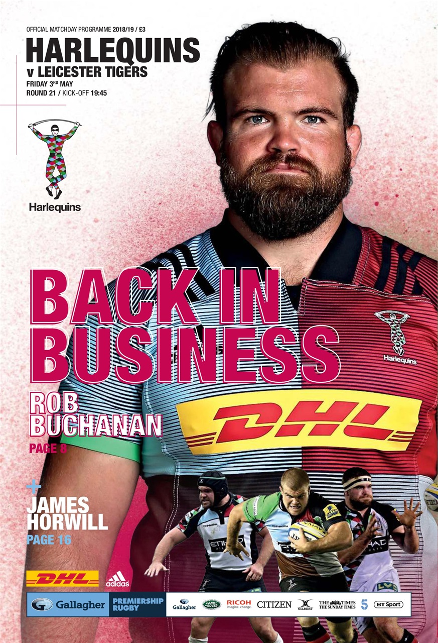 Harlequins Preview Pages