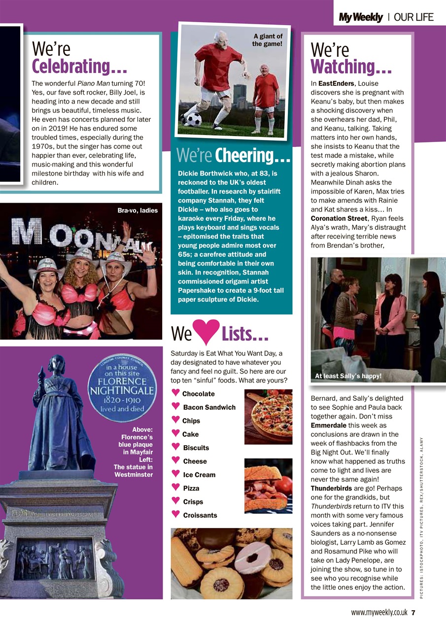 My Weekly Preview Pages