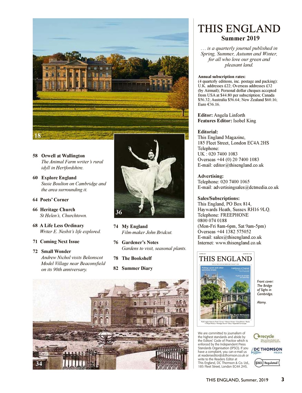 This England Preview Pages