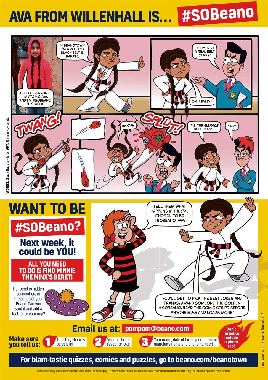Beano Preview Pages