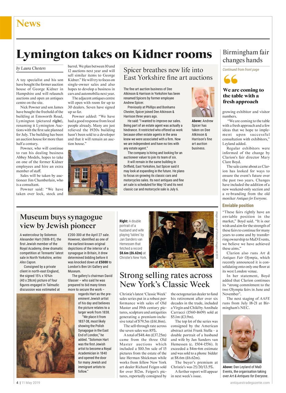 Antiques Trade Gazette Preview Pages