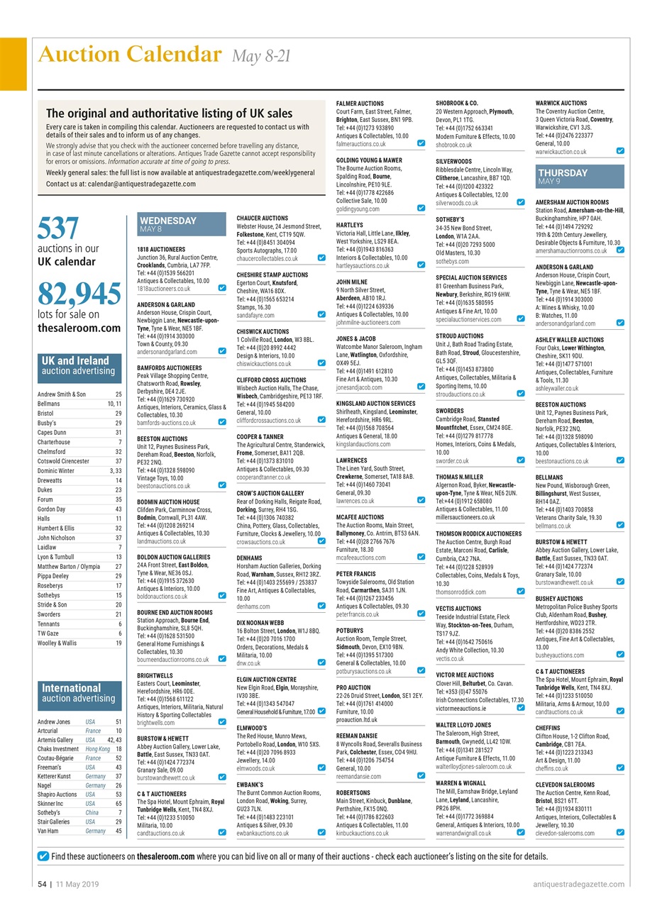 Antiques Trade Gazette Preview Pages