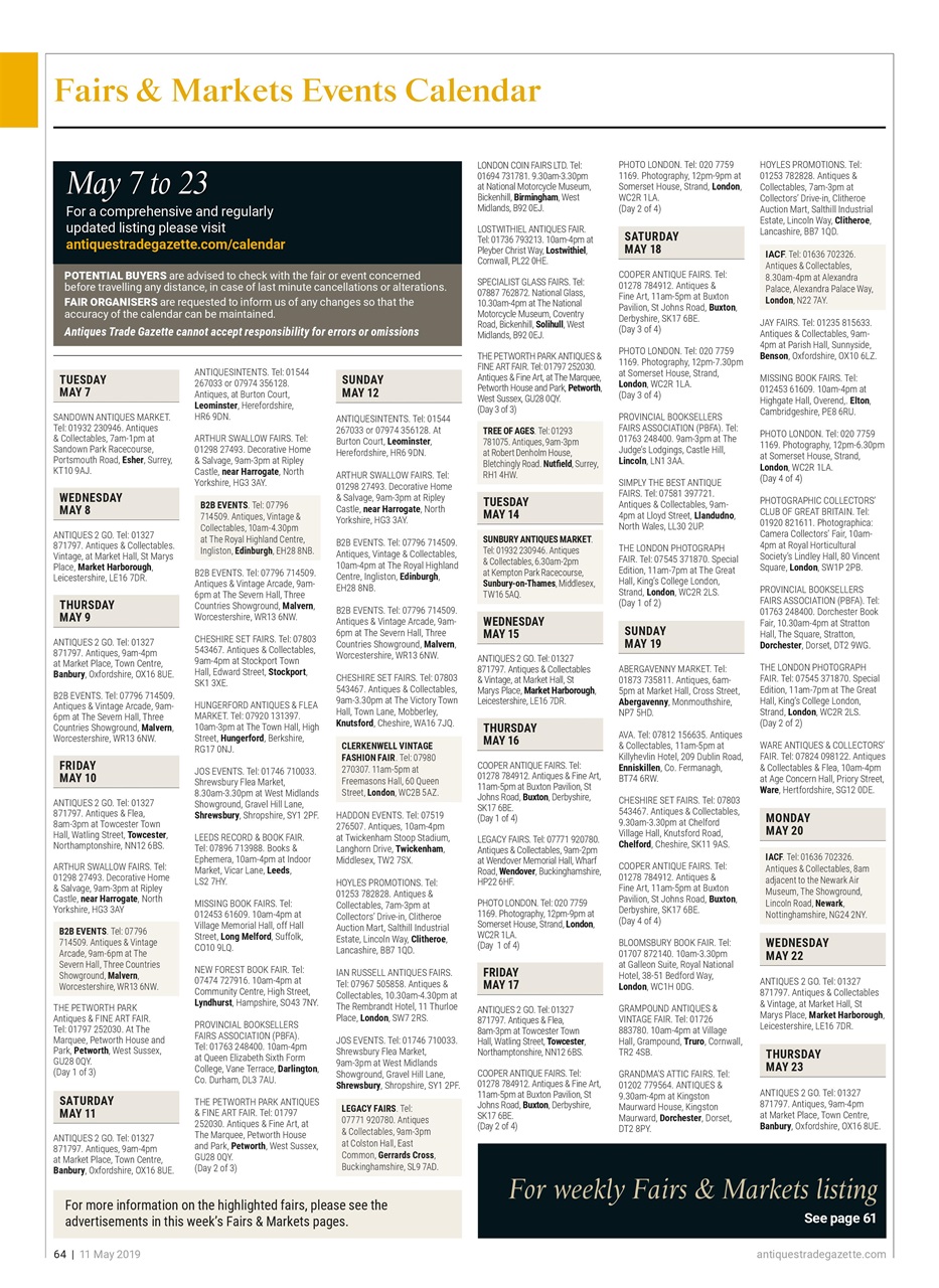 Antiques Trade Gazette Preview Pages