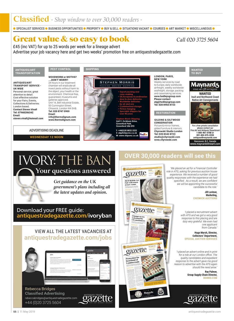 Antiques Trade Gazette Preview Pages
