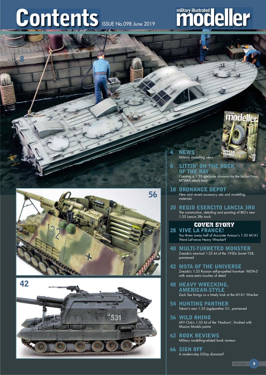 MIM: AFV Edition Preview Pages