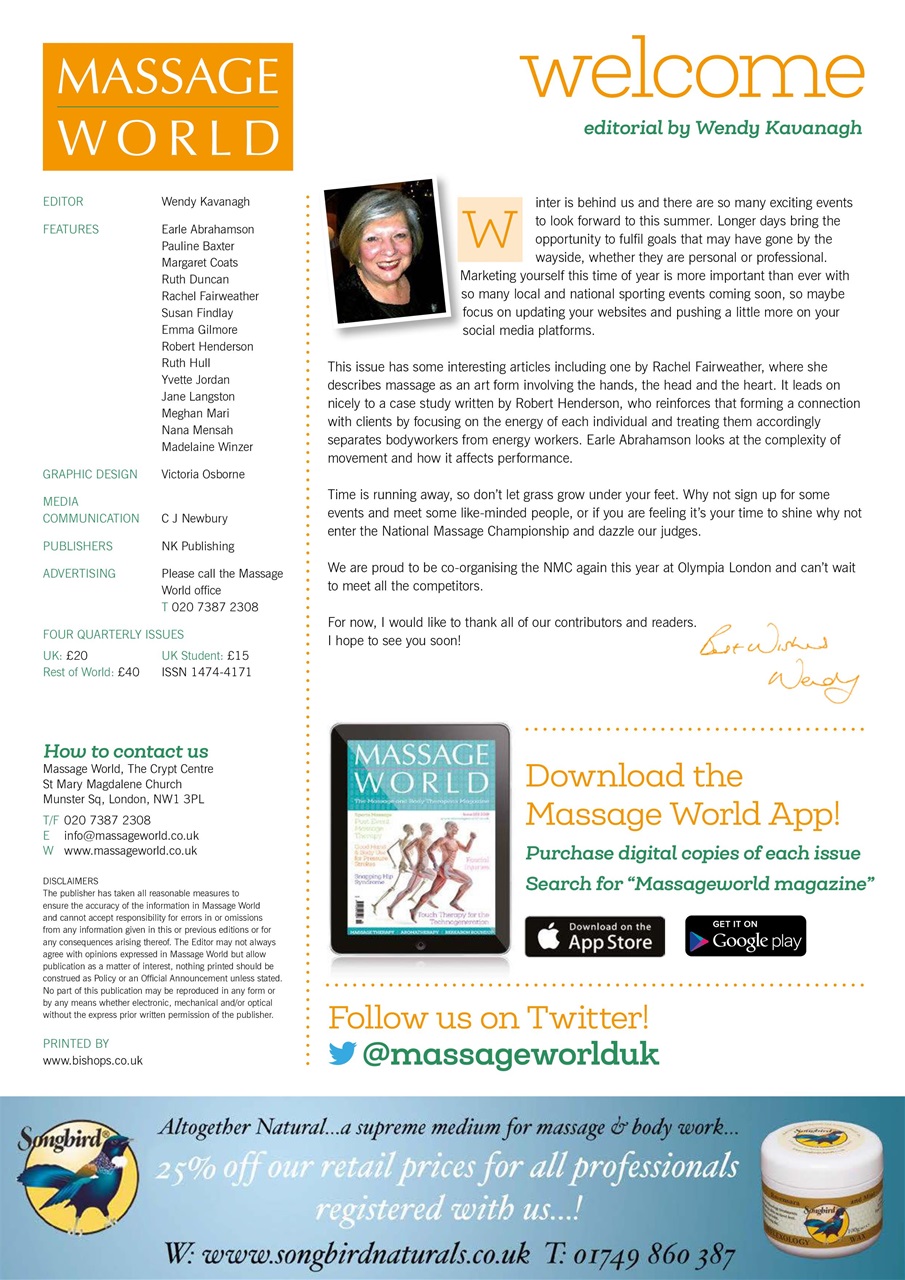Massage World Preview Pages