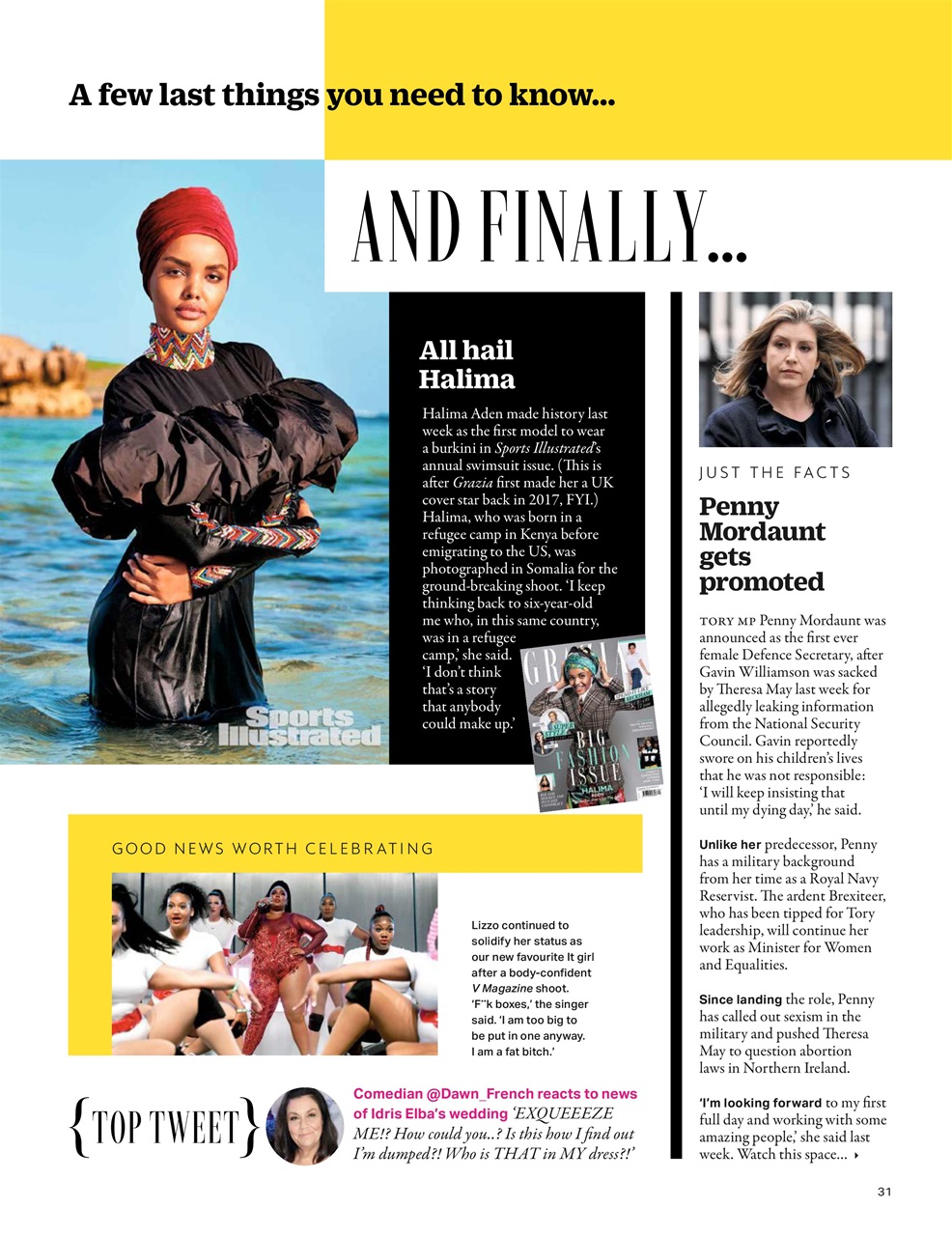 Grazia Preview Pages