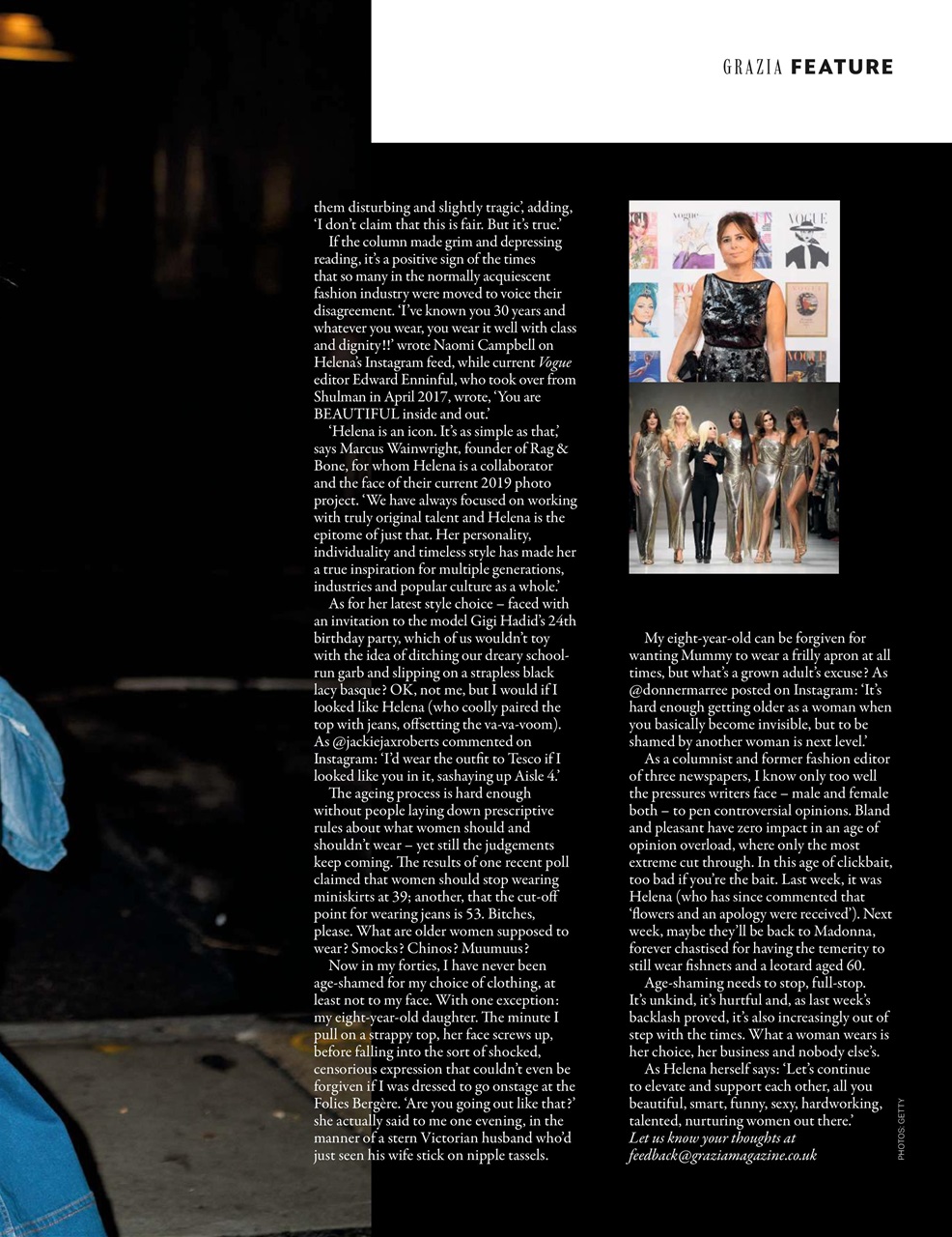 Grazia Preview Pages