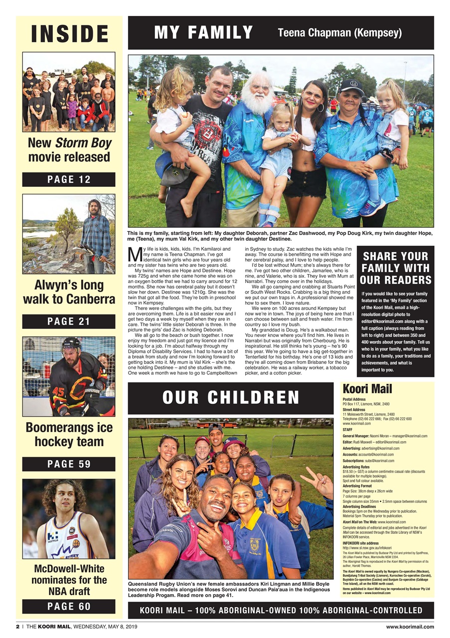 Koori Mail Preview Pages