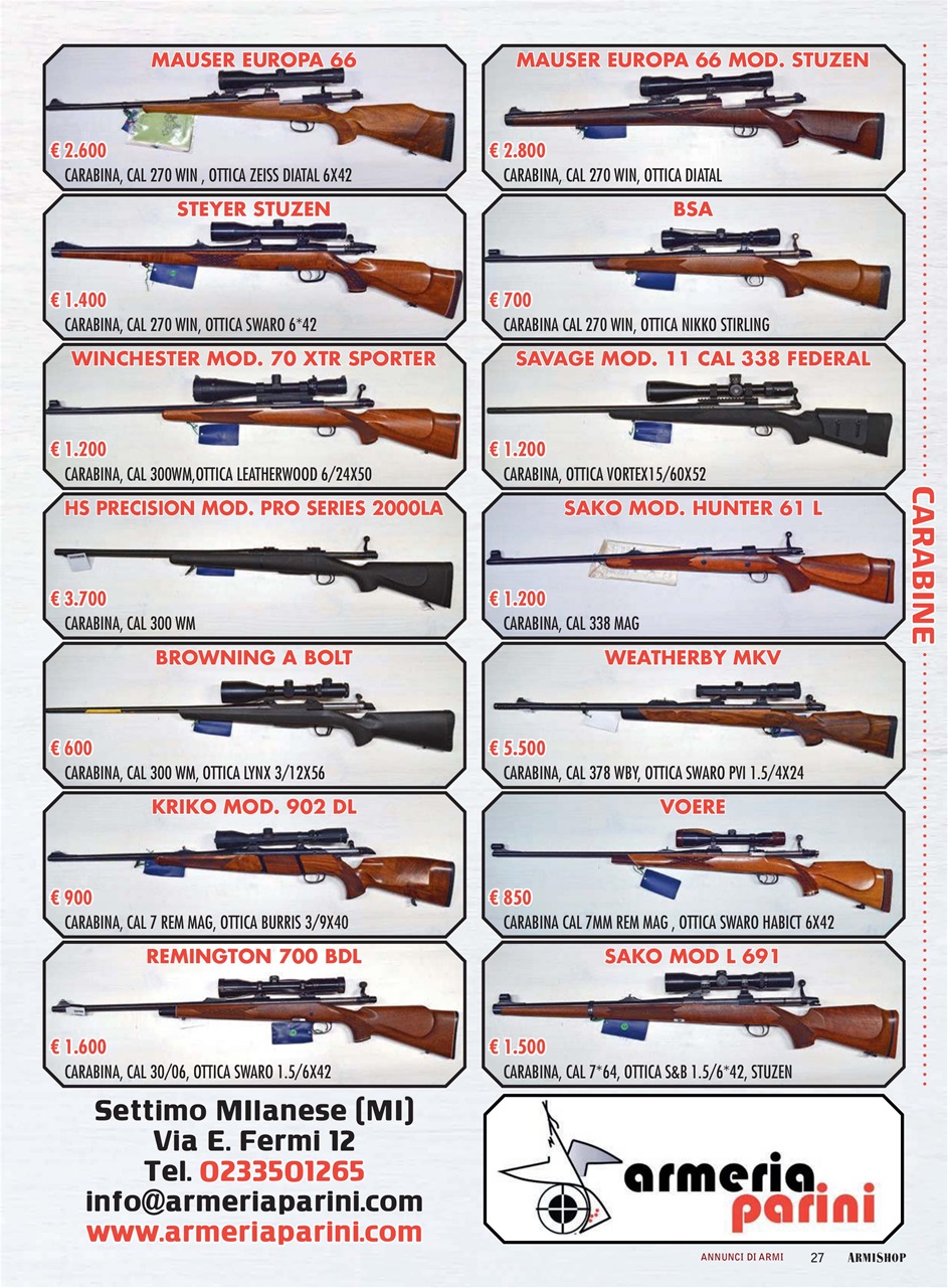 ARMI SHOP Preview Pages