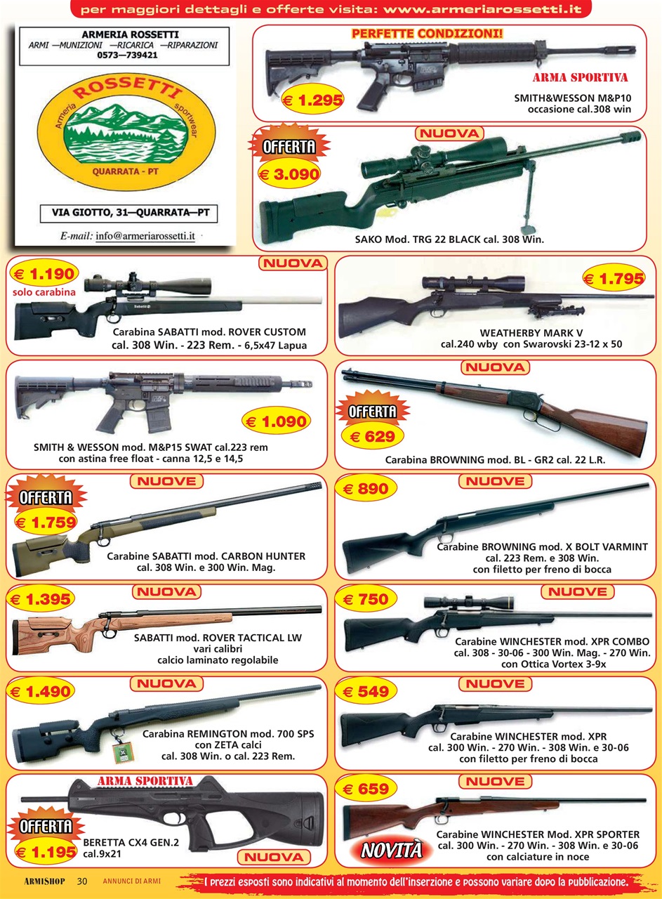 ARMI SHOP Preview Pages