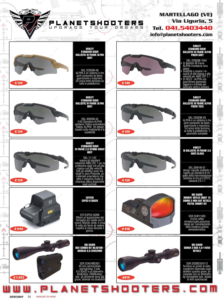 ARMI SHOP Preview Pages