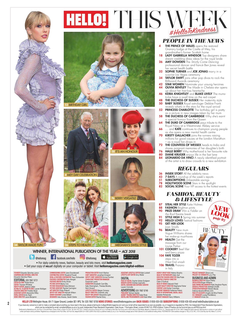 Hello! Magazine Preview Pages