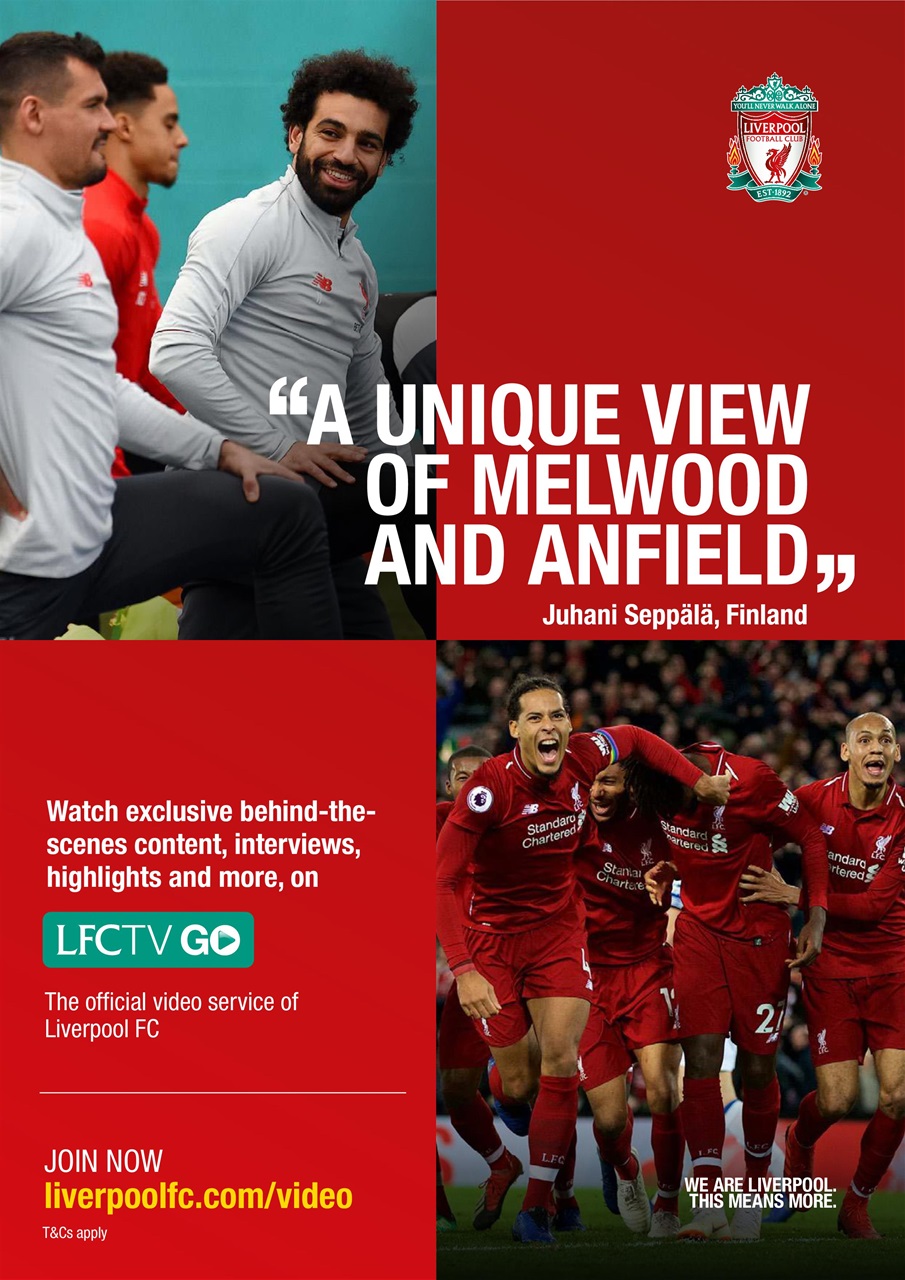 Liverpool FC Programmes Preview Pages