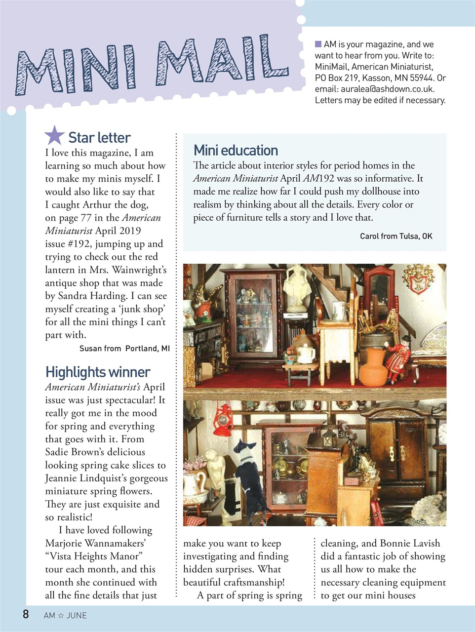 American Miniaturist Preview Pages