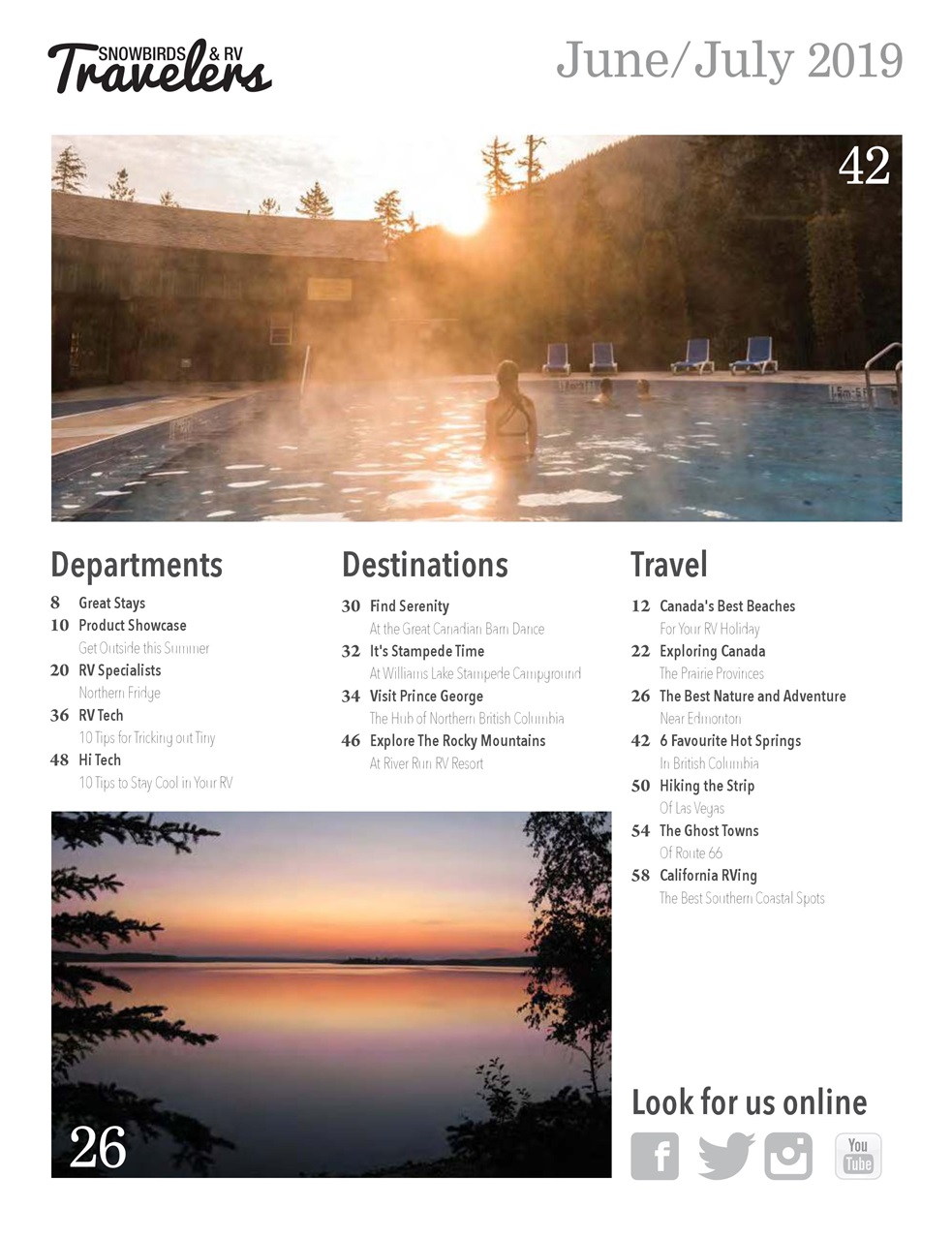 Snowbirds & RV Travelers Preview Pages