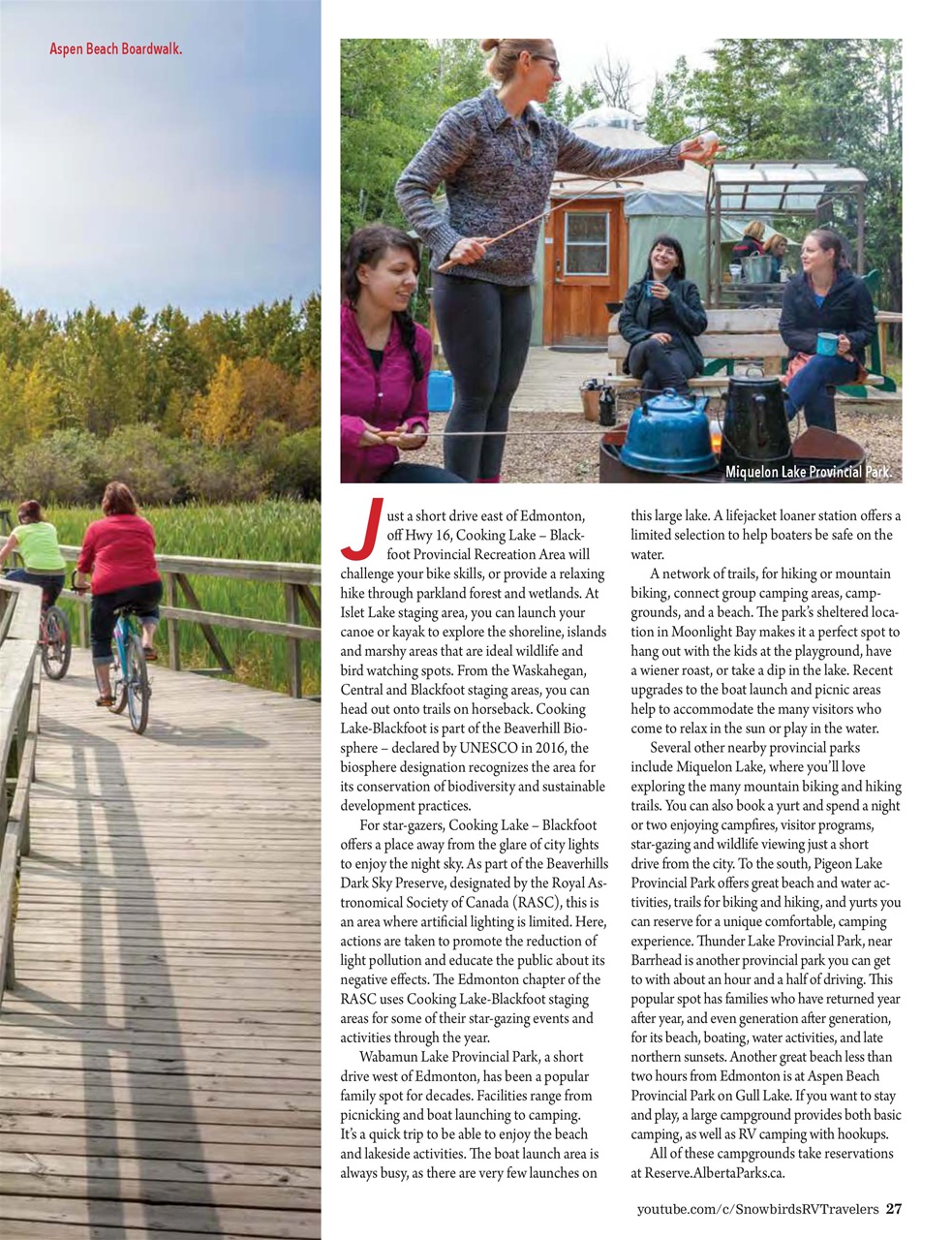 Snowbirds & RV Travelers Preview Pages