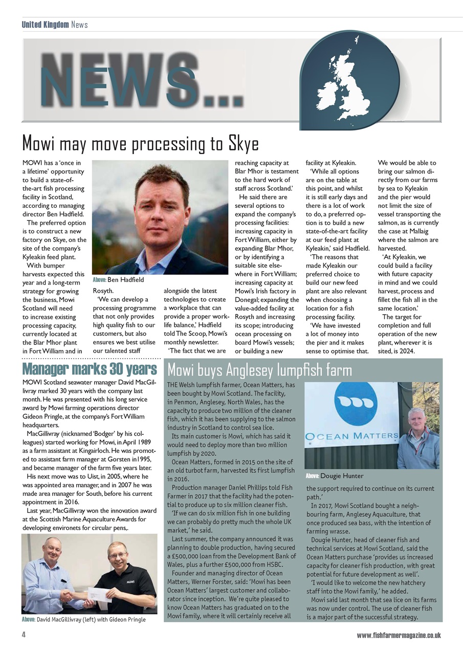 Fish Farmer Magazine Preview Pages