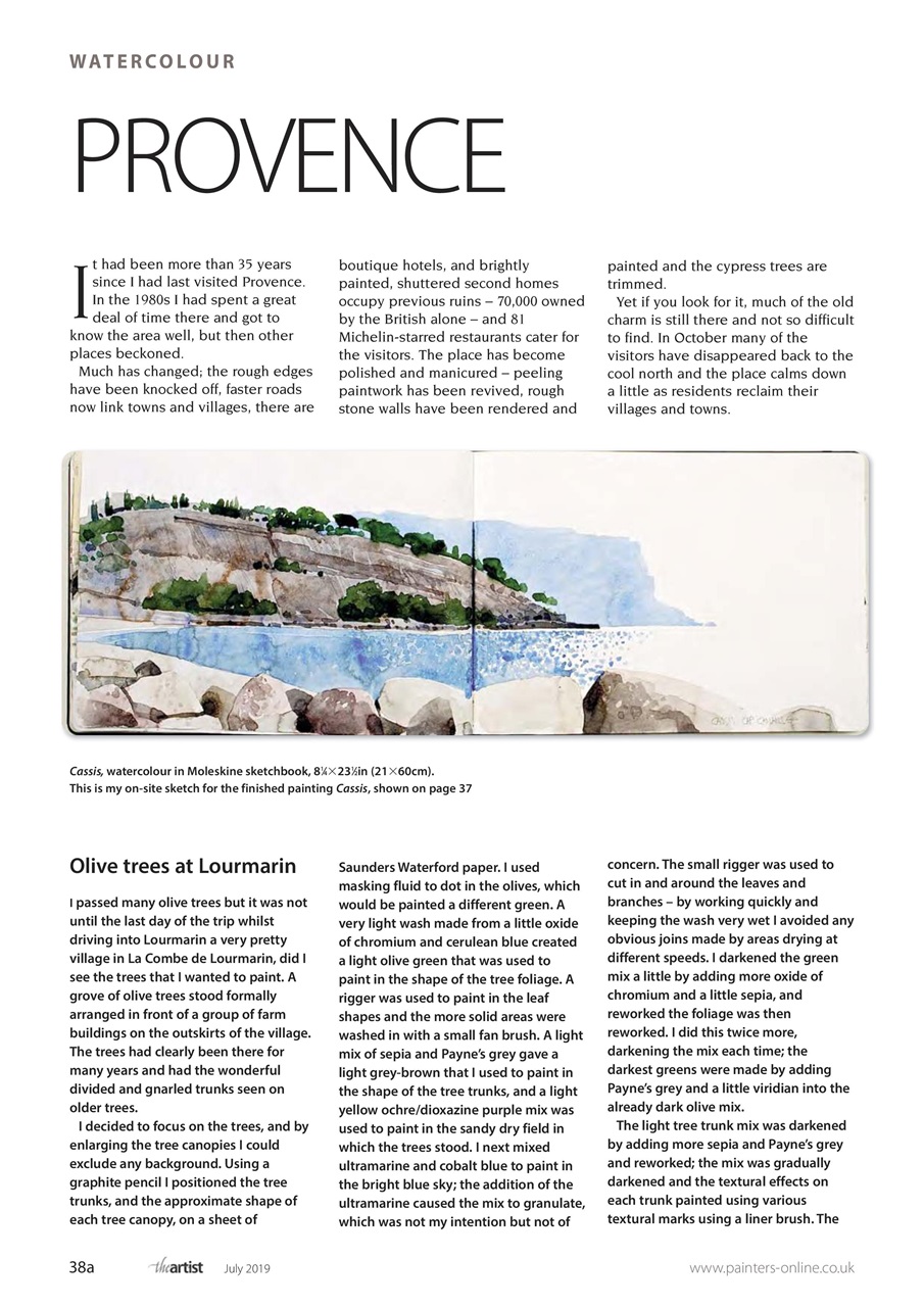 The Artist Preview Pages