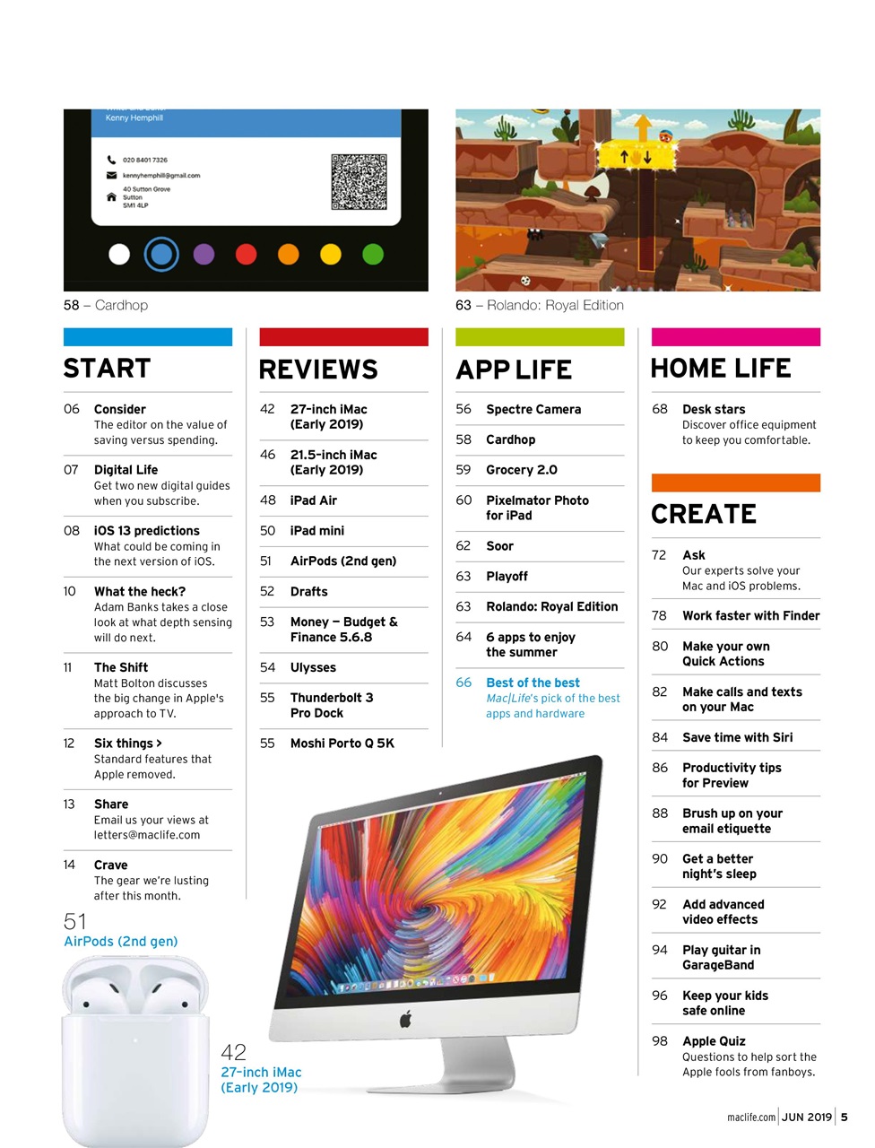 Mac|Life Preview Pages