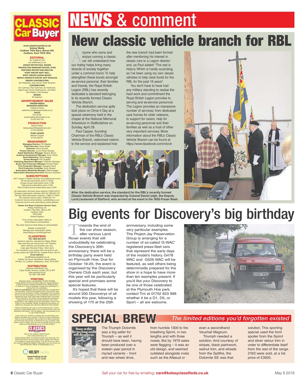 Classic Car Buyer Preview Pages