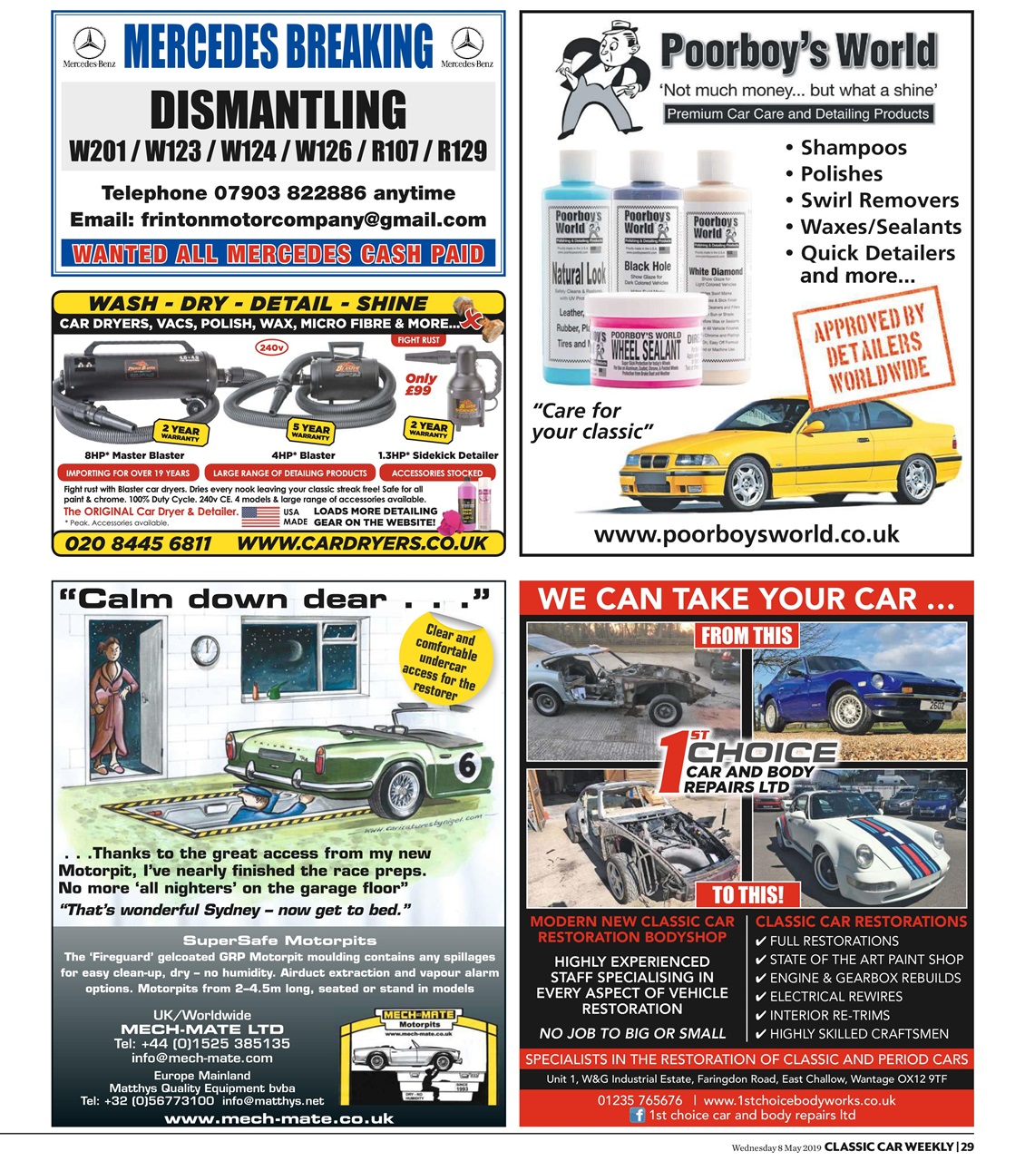 Classic Car Weekly Preview Pages
