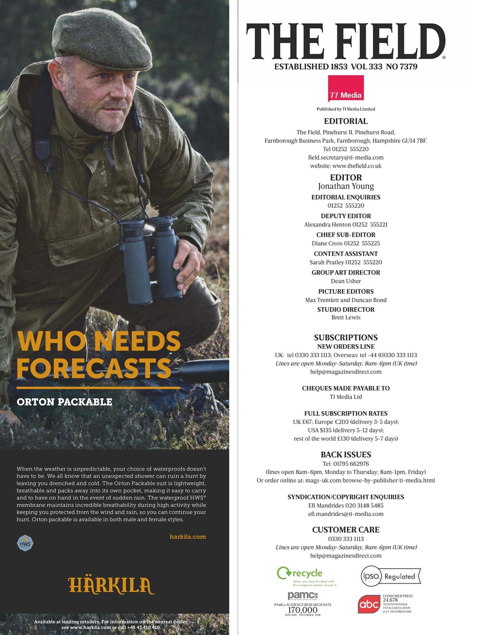 The Field Preview Pages