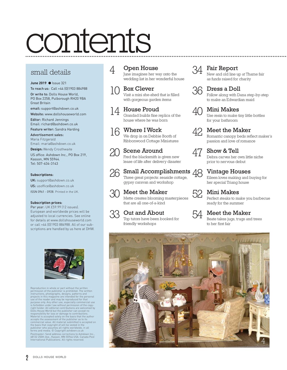 Dolls House World Preview Pages