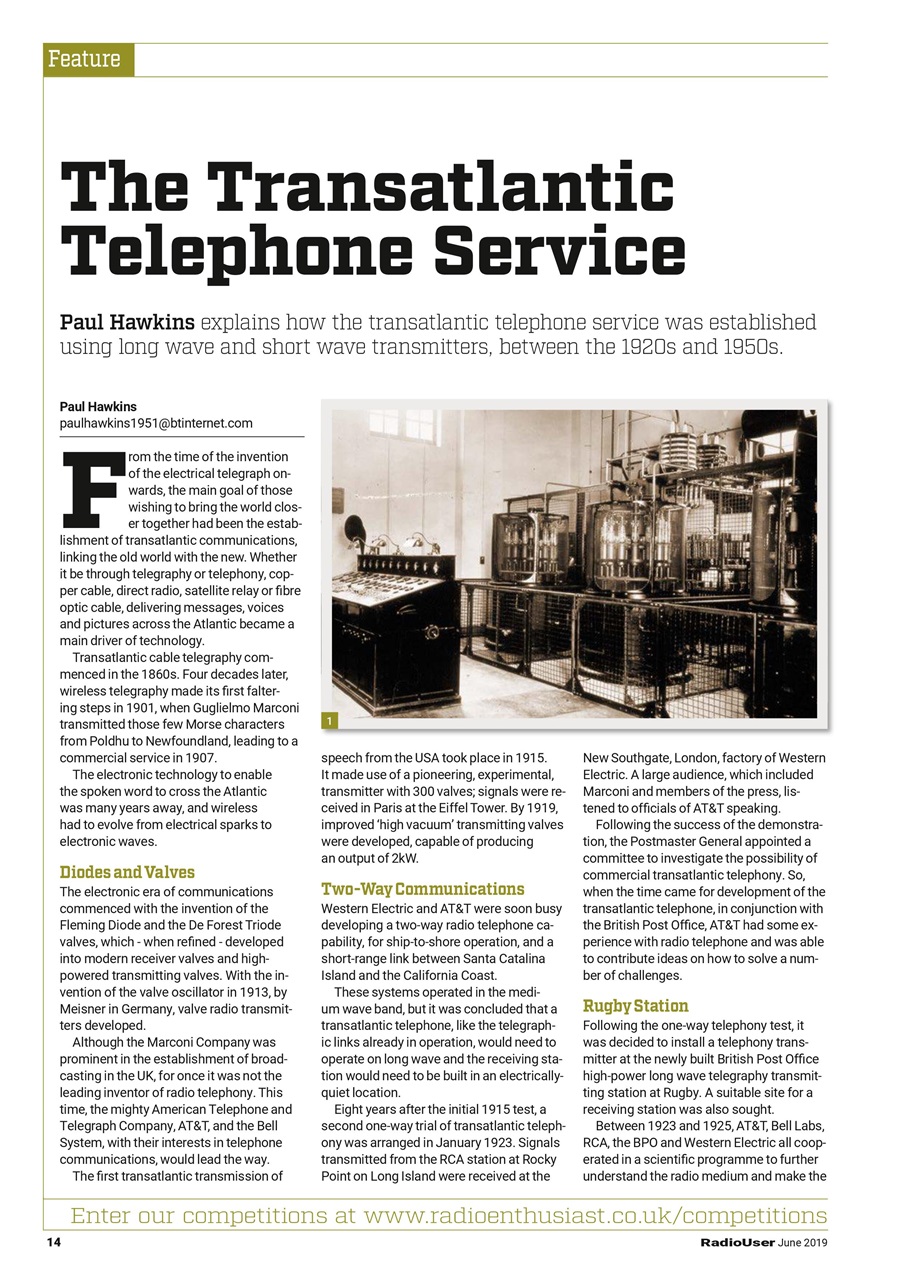 Radio User Preview Pages