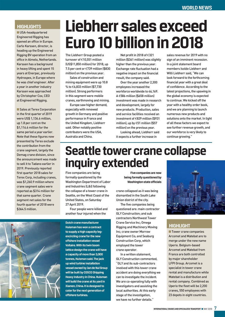 Int. Cranes and Specialized Transp Preview Pages