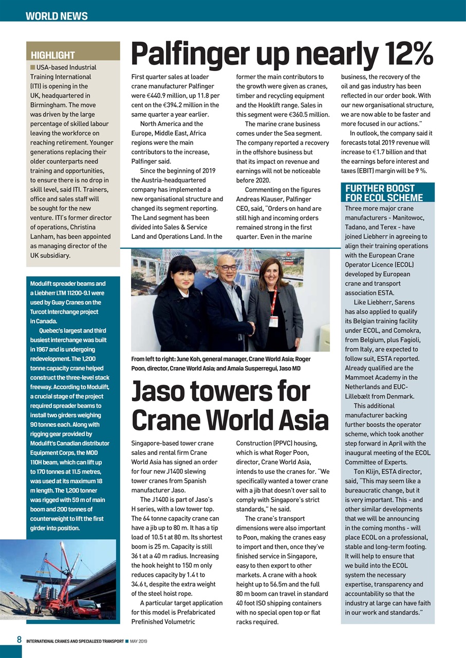 Int. Cranes and Specialized Transp Preview Pages