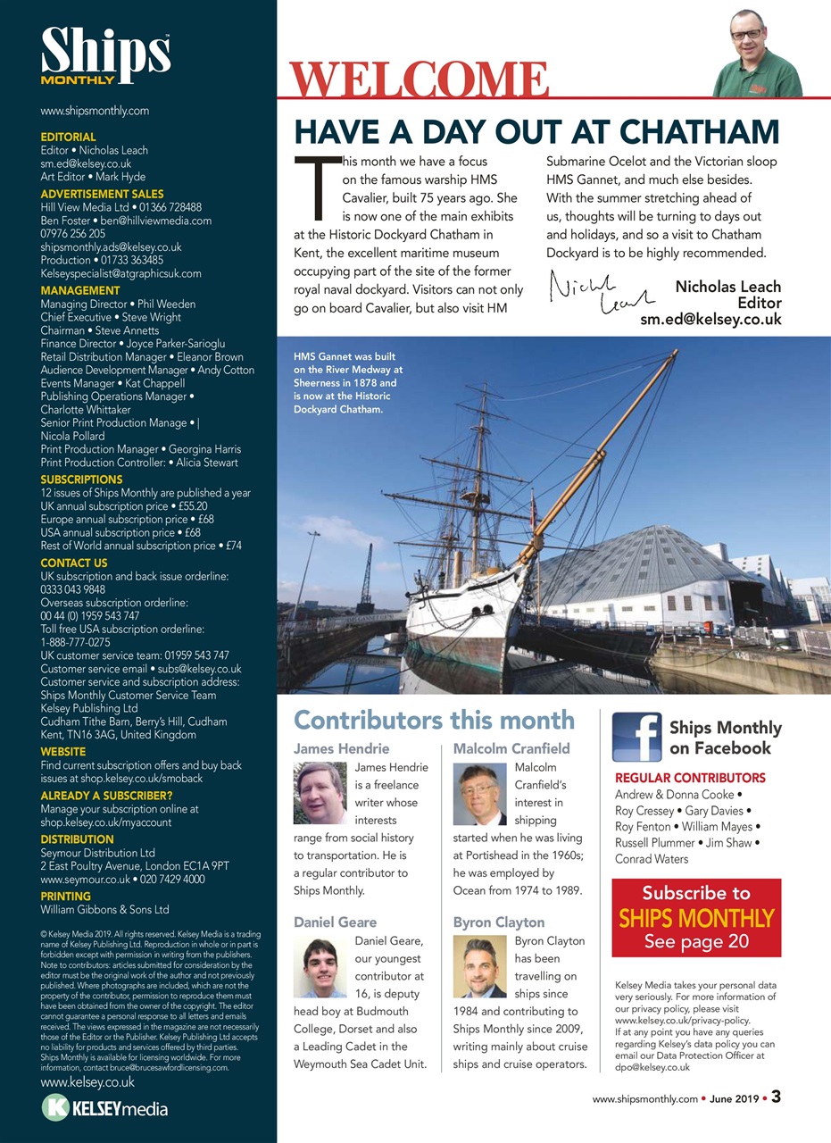 Ships Monthly Preview Pages
