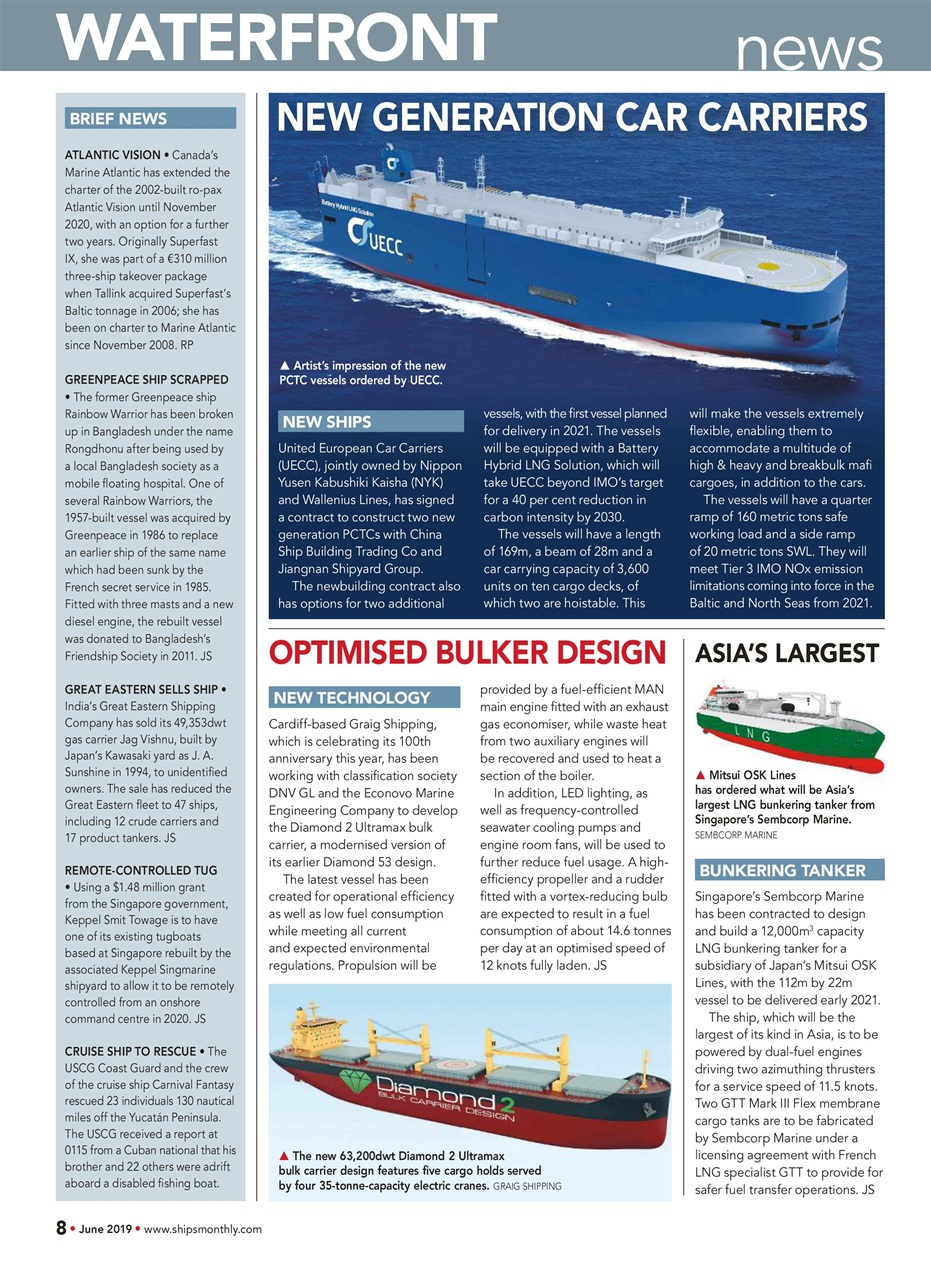 Ships Monthly Preview Pages
