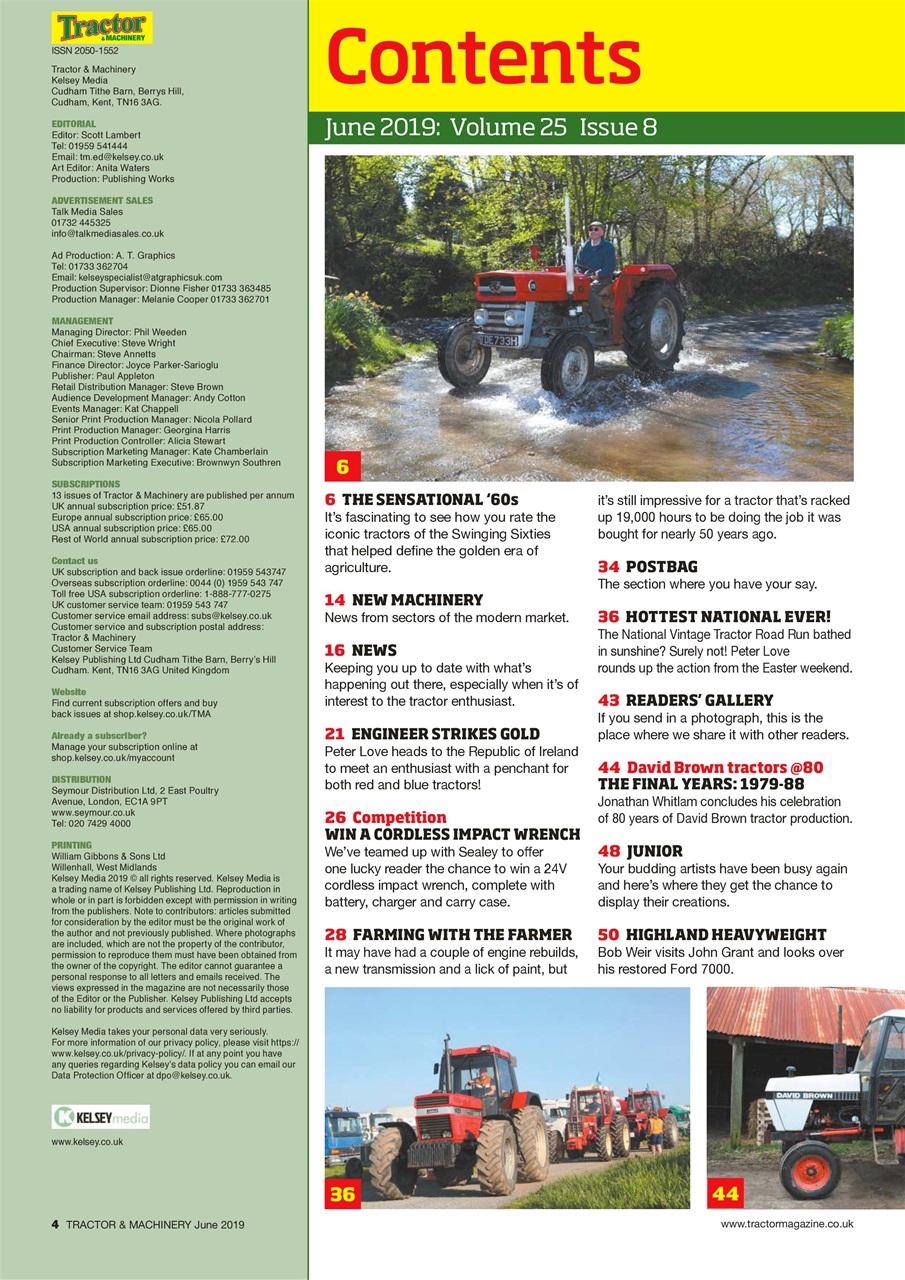 Tractor & Machinery Preview Pages