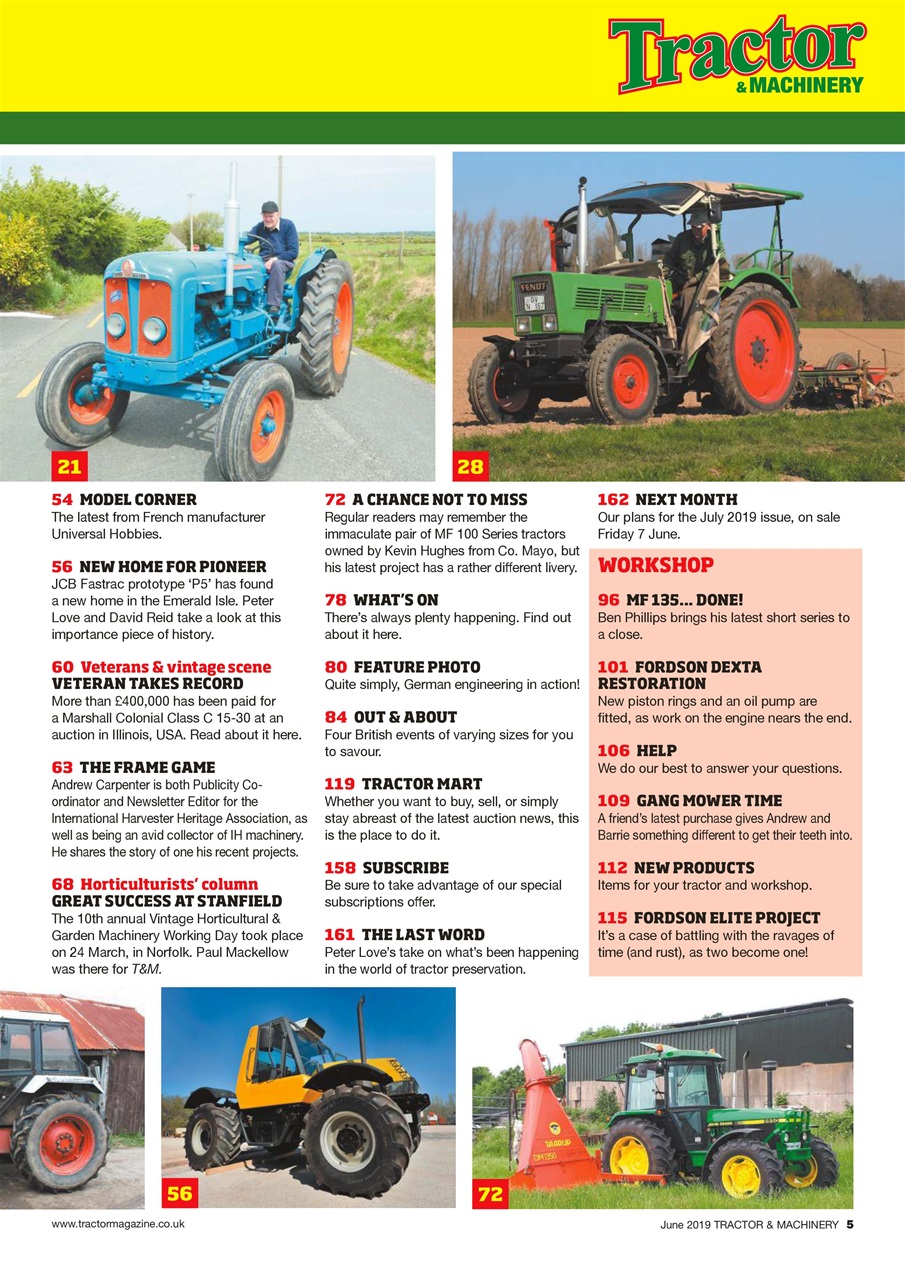 Tractor & Machinery Preview Pages