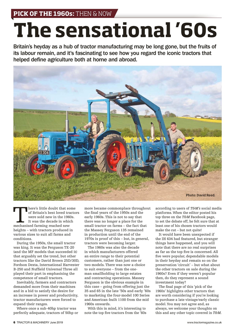 Tractor & Machinery Preview Pages