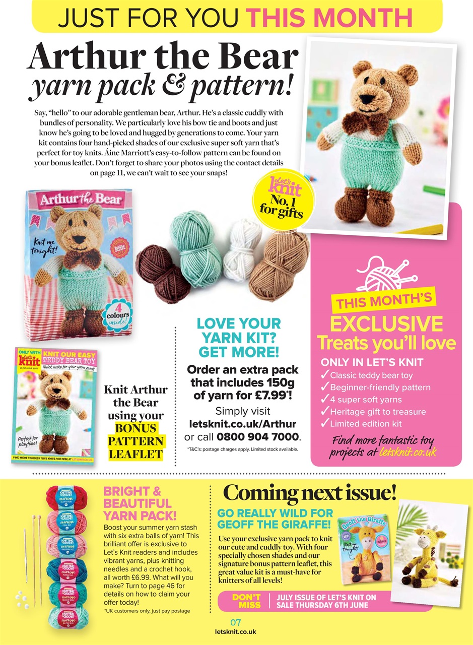 Let's Knit Preview Pages