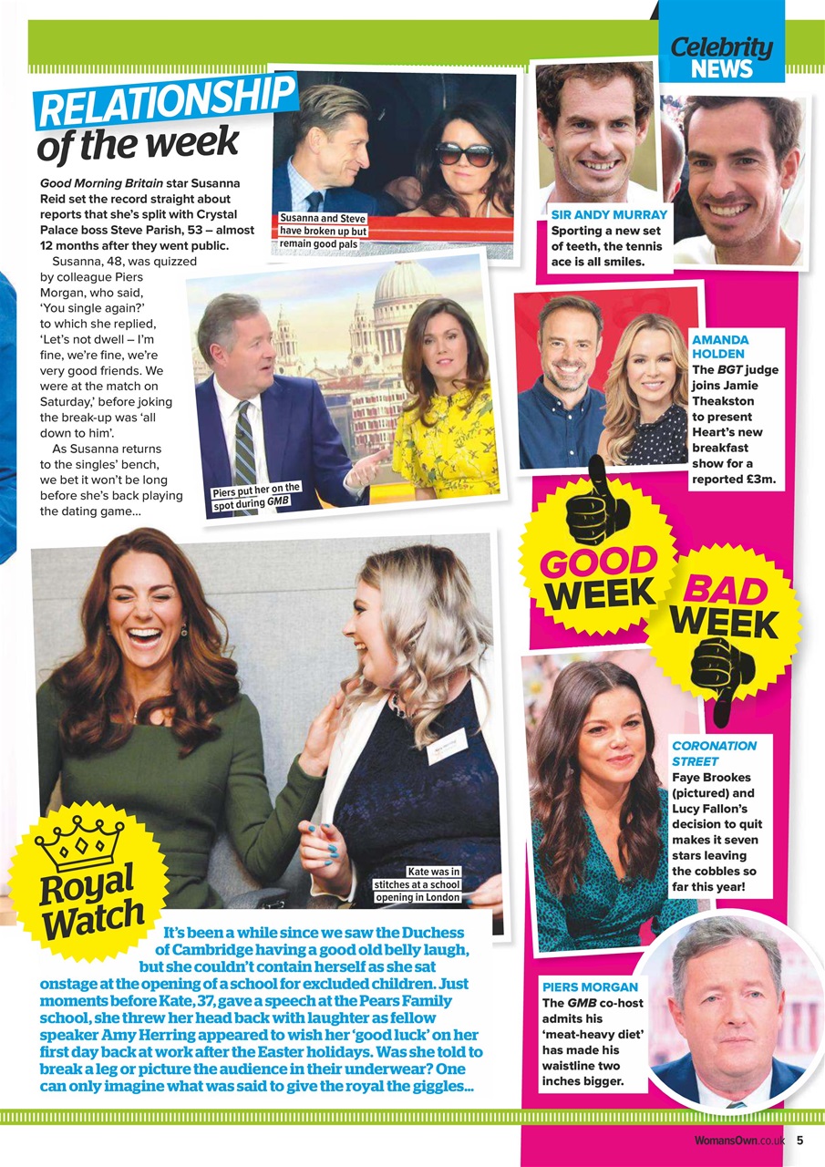 Woman's Own Preview Pages