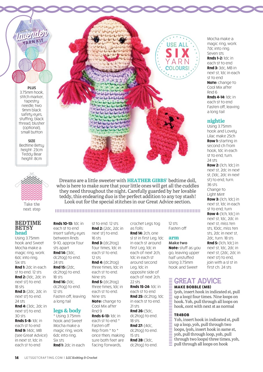 Let's Get Crafting Preview Pages