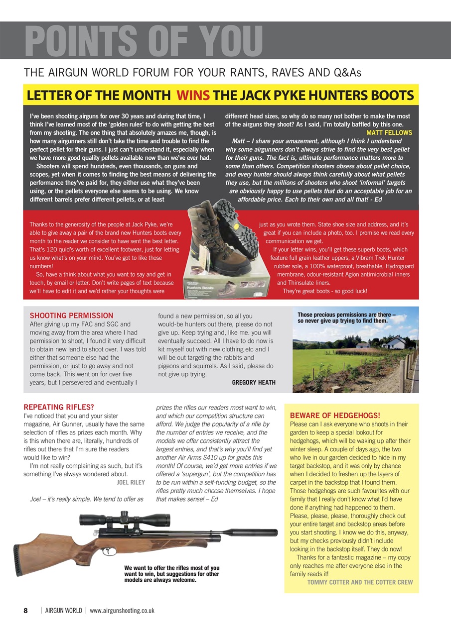 Airgun World Preview Pages