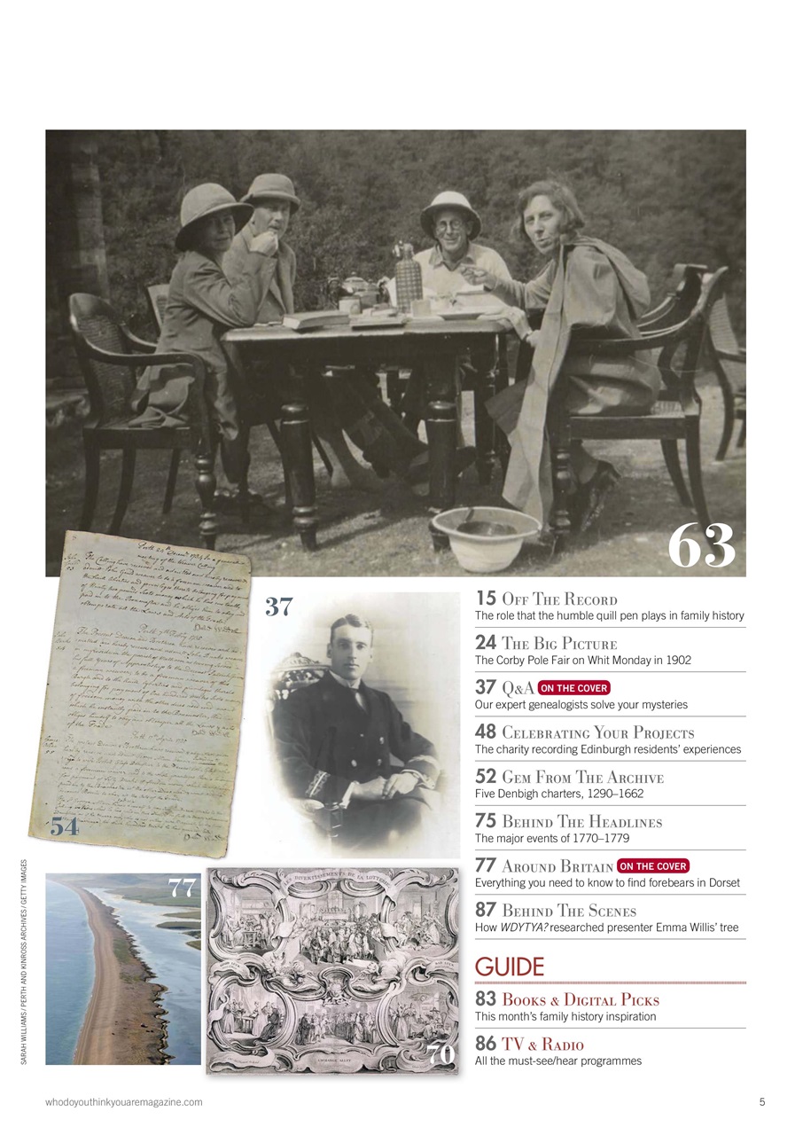 Who Do You Think You Are? Preview Pages