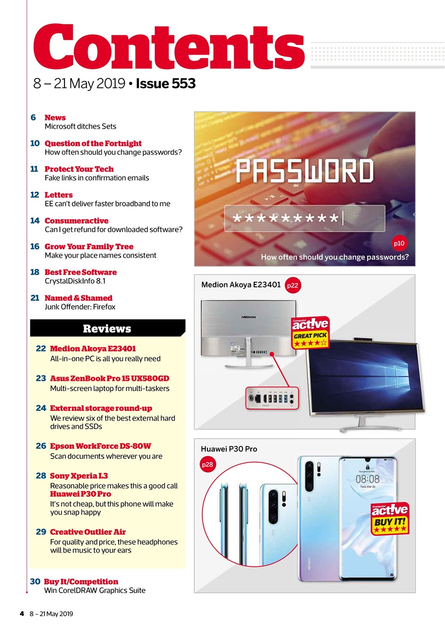 Computer Active Preview Pages